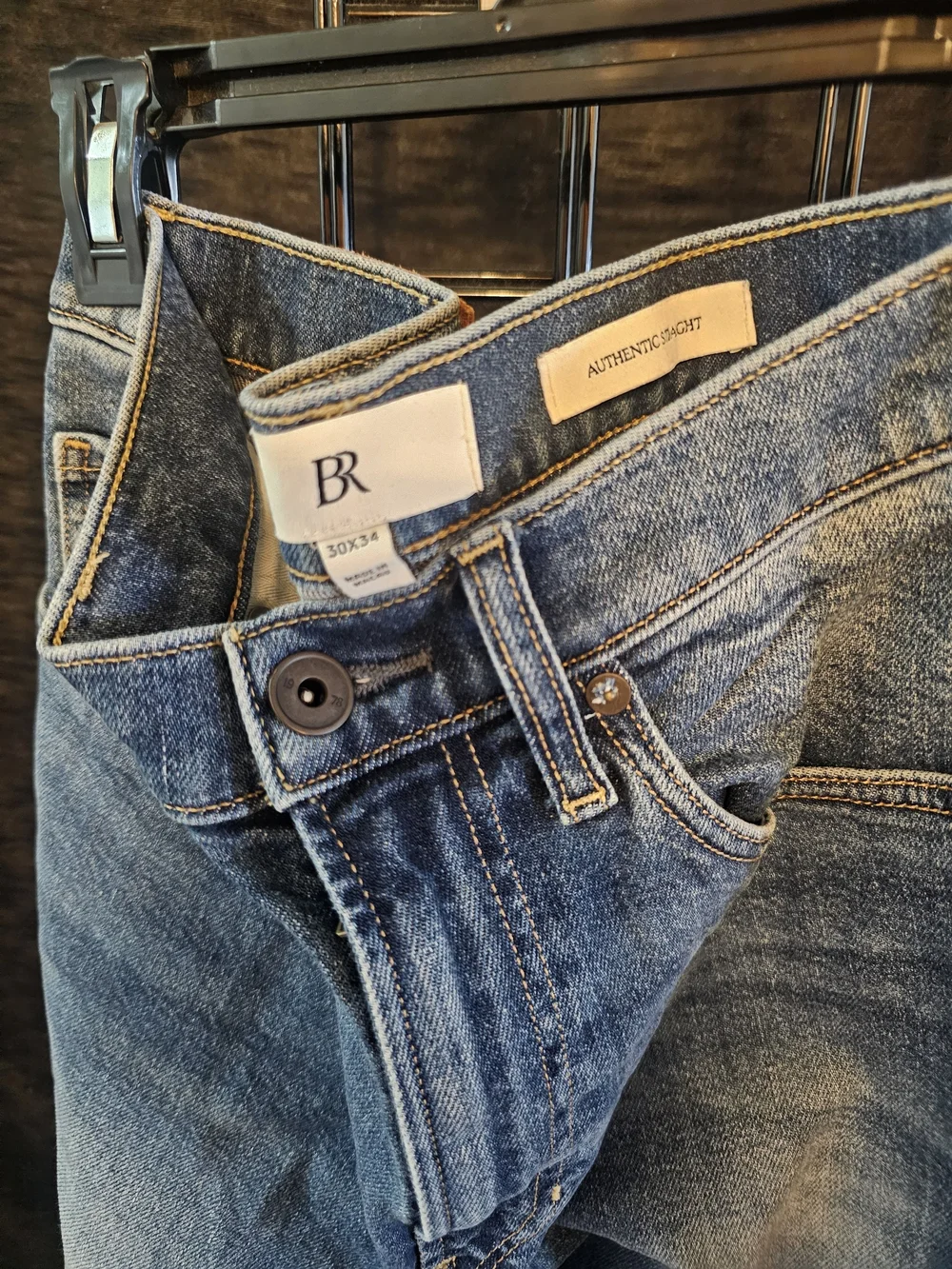 Banana Republic Light Blue Straight-Leg Men's Jeans